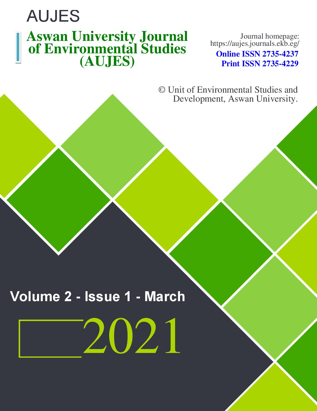 Aswan University Journal of Environmental Studies